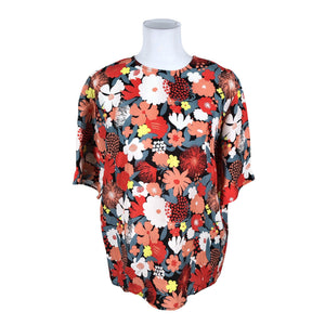 Naisten Marimekko - Lyhythihainen pusero, koko 36 - Punainen (1)