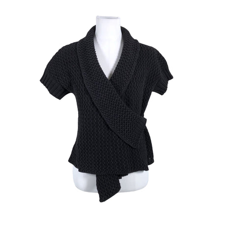 Naisten Aventura - Neuletakki, koko 36 - Musta ()