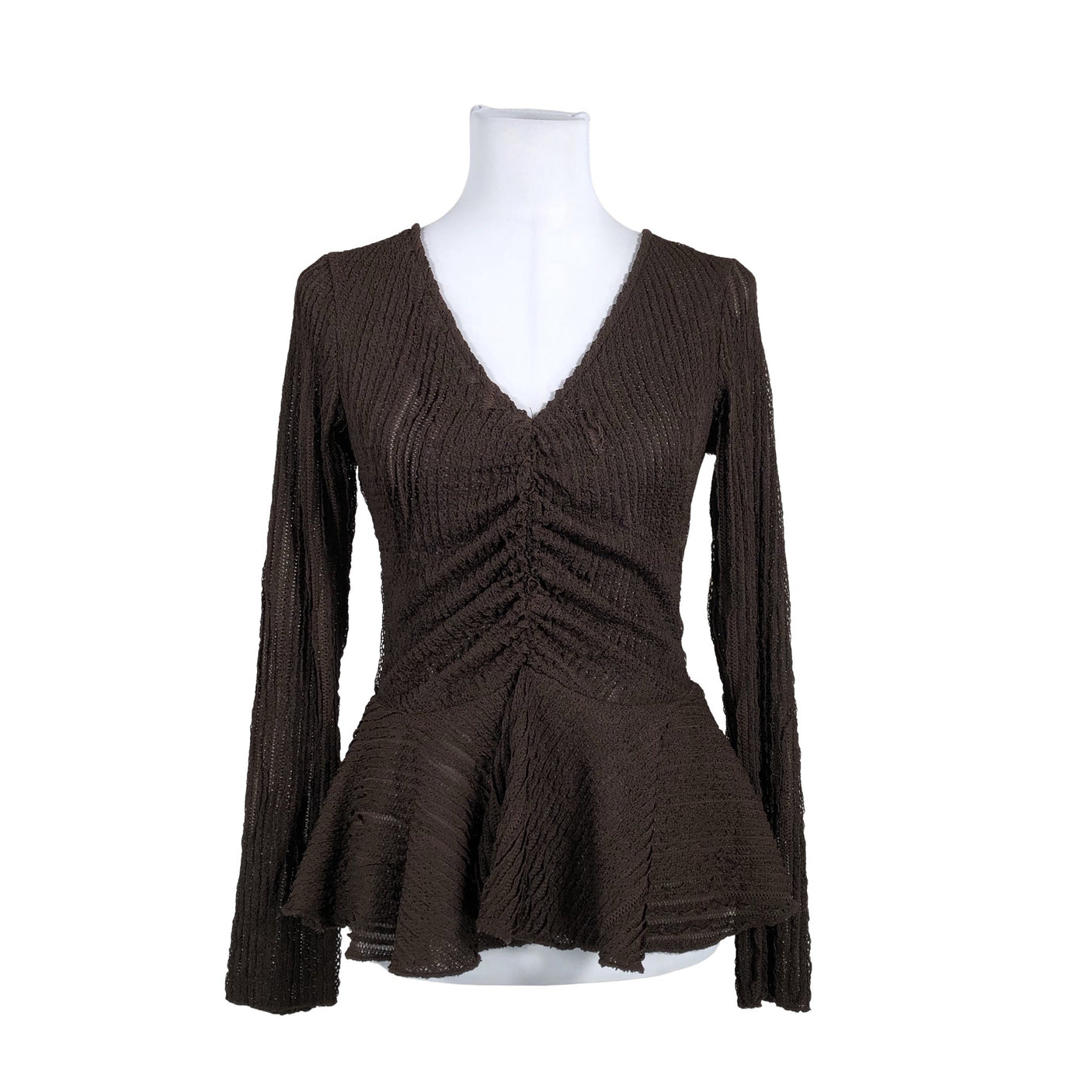 Naisten Na-KD - Neulepaita, koko 36 - Ruskea (1)