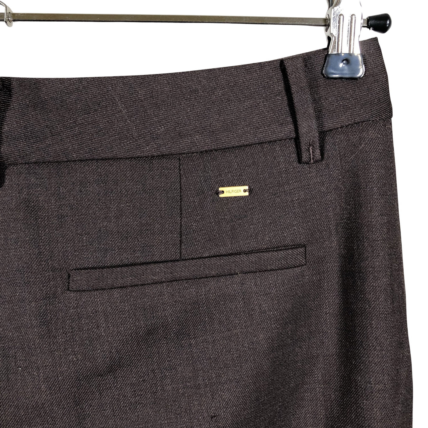 Naisten Tommy Hilfiger - Suorat housut, koko 38 - Ruskea (3)