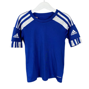 Unisex Adidas - Urheilupaita, lyhyet hihat, koko 122 - 128 - Sininen (1)