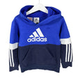 Unisex Adidas - Huppari, koko 110 - 116 - Sininen ()