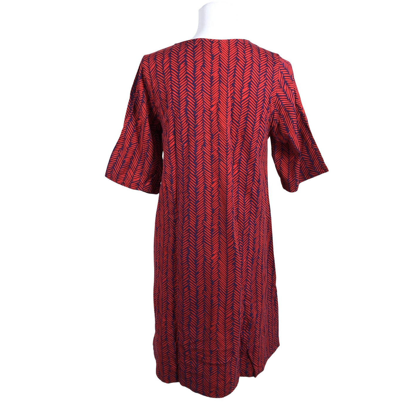 Naisten Marimekko - Trikoomekko, koko 34 - Punainen (2)