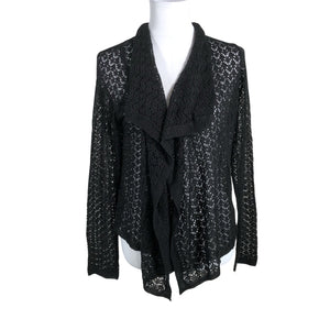 Naisten O.I.S - Lyhythihainen pusero, koko 40 - Musta (1)