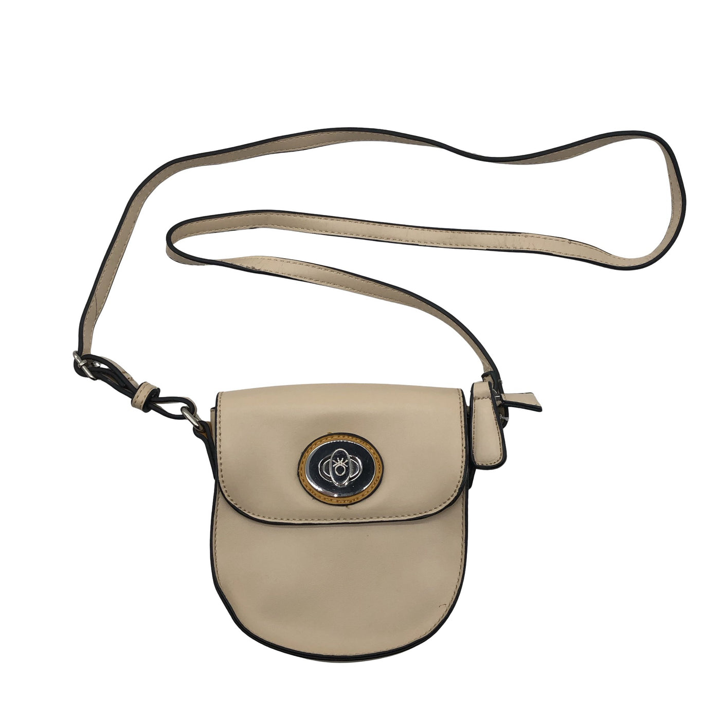 Naisten Benetton - Olkalaukku, koko Mini - Beige (3)