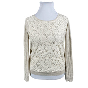 Naisten Tom Tailor - Neulepaita, koko 42 - Beige (1)