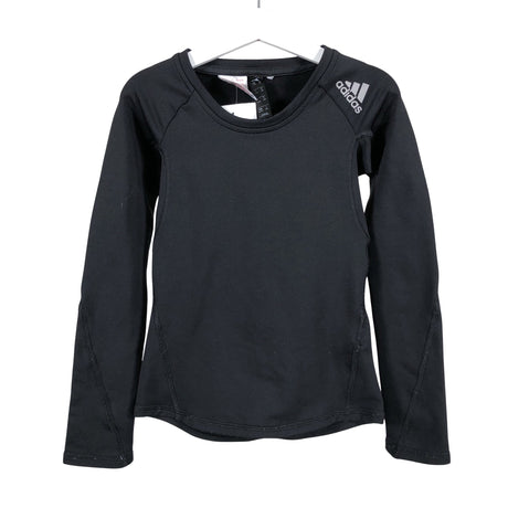 Tyttöjen Adidas - Urheilupaita, pitkät hihat, koko 122 - 128 - Musta ()