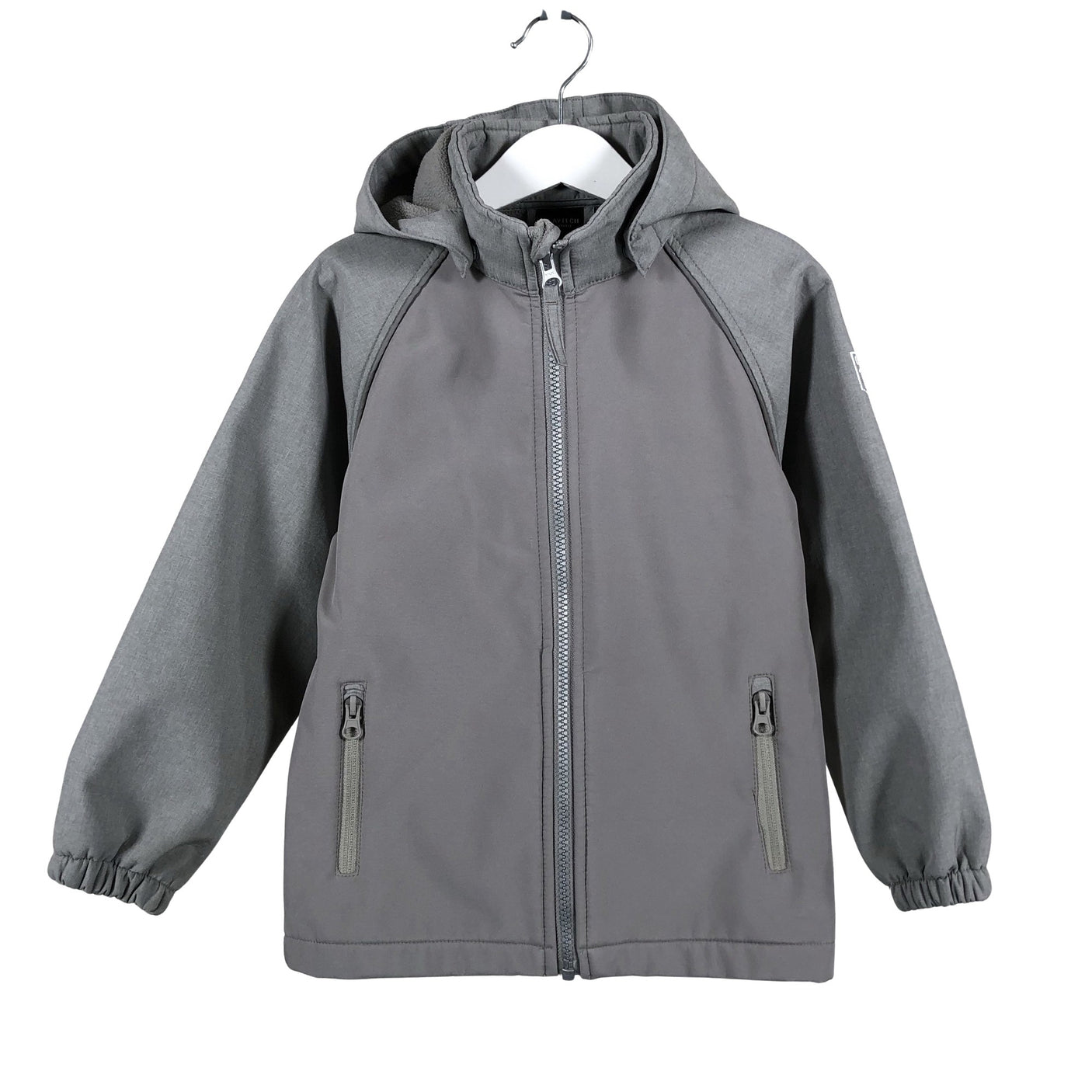 Unisex Name It - Softshell-takki, koko 104 - 110 - Harmaa (1)