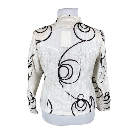 Naisten Kirsten Krog Design - Jakku, koko 40 - Valkoinen (2)