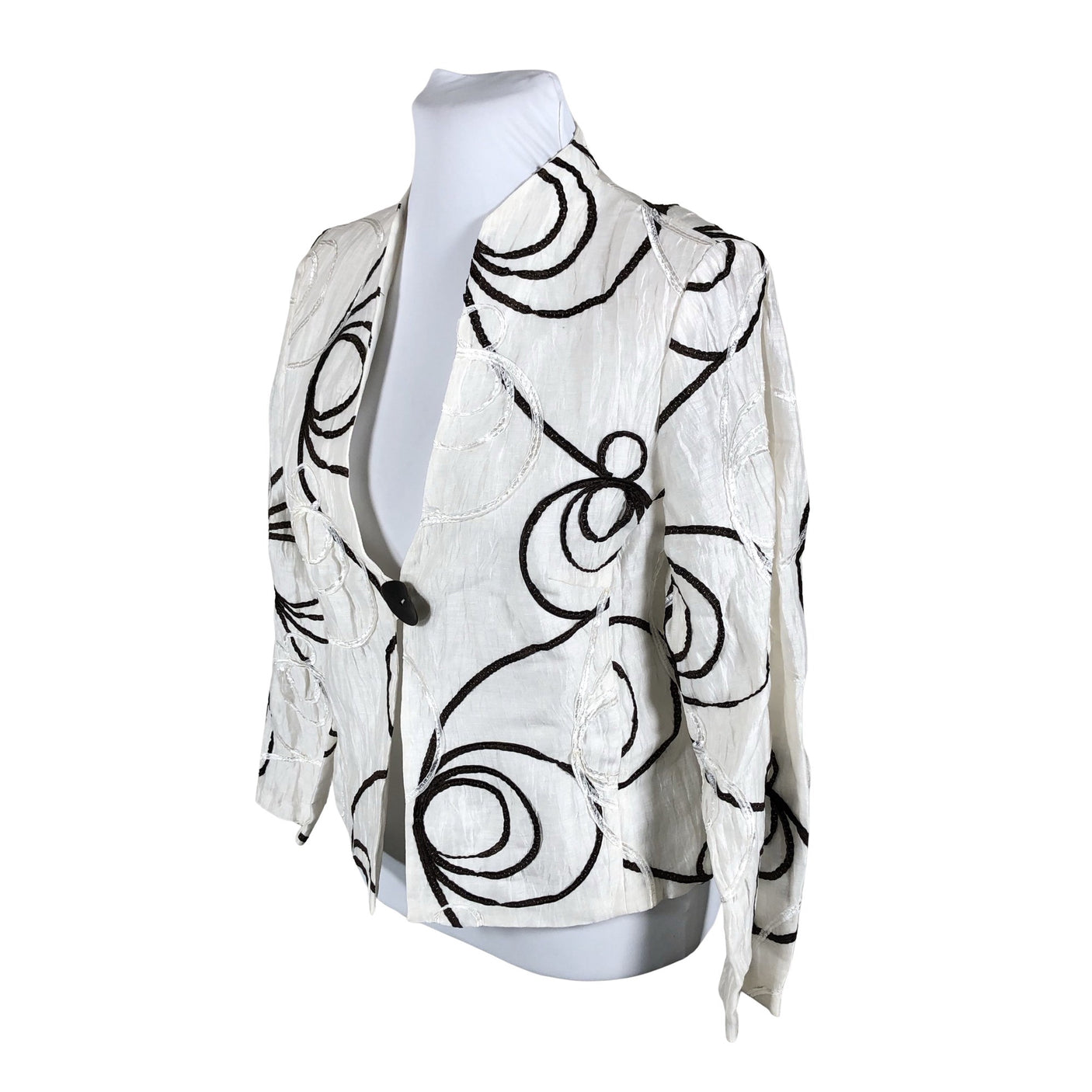 Naisten Kirsten Krog Design - Jakku, koko 40 - Valkoinen (3)