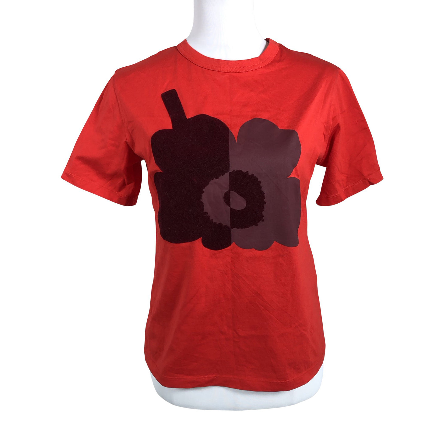Naisten Marimekko - T-paita, koko 36 - Punainen (1)