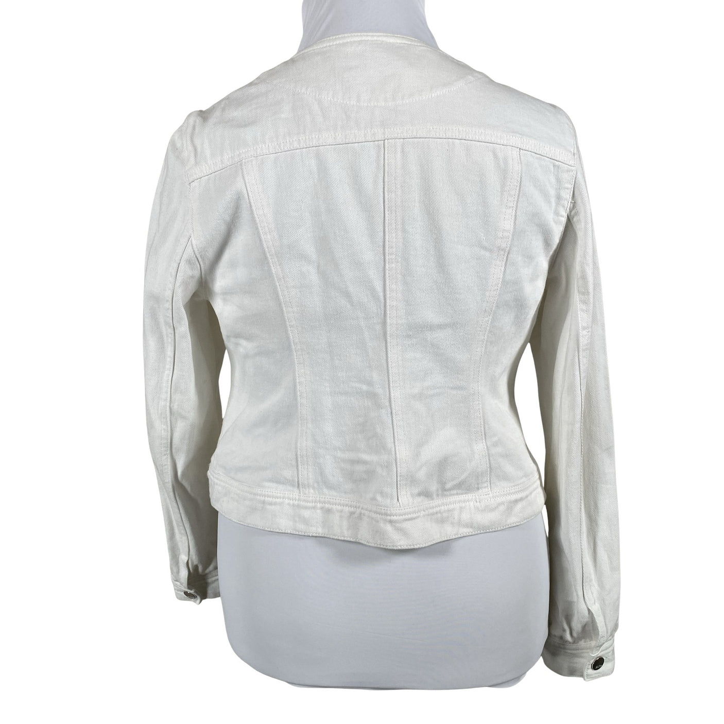 Naisten Your Face - Farkkutakki, koko 42 - Luonnonvalkoinen (2)