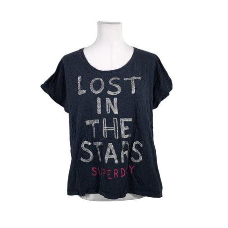 Naisten Superdry - T-paita, koko 40 - Sininen ()