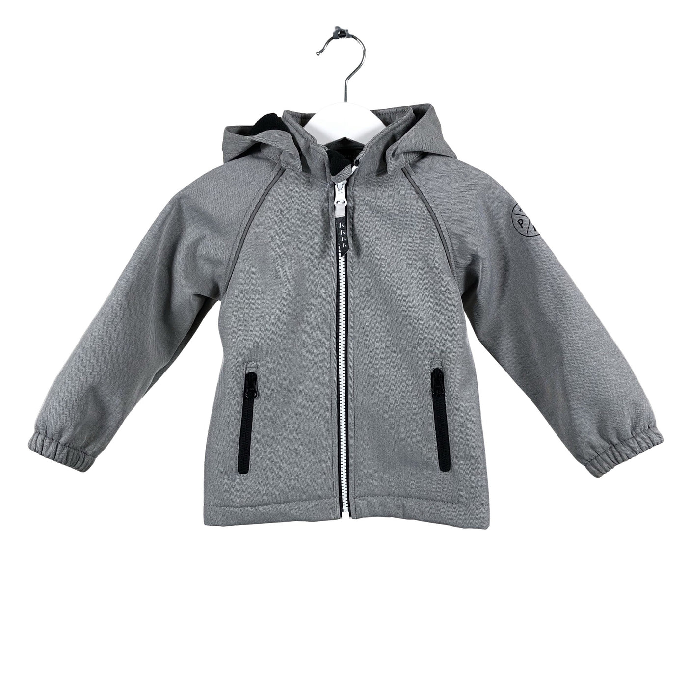 Unisex Name It - Softshell-takki, koko 80 - 86 - Harmaa (1)