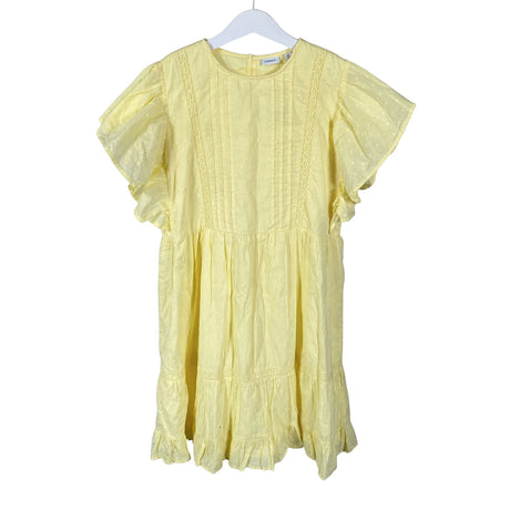 Tyttöjen Name It - Kangasmekko, koko 146 - 152 - Keltainen ()