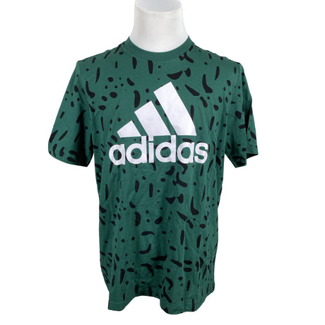 Miesten Adidas - T-paita, koko 40 - Vihreä ()