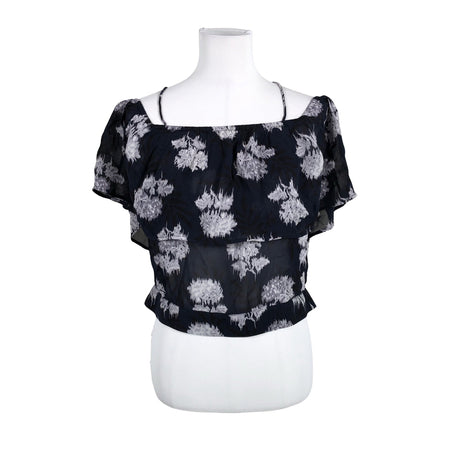 Naisten Ganni - Lyhythihainen pusero, koko 38 - Sininen ()