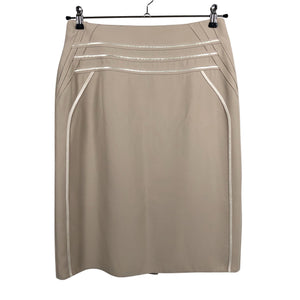 Naisten Gina Bacconi - Suora hame, koko 40 - Beige (1)