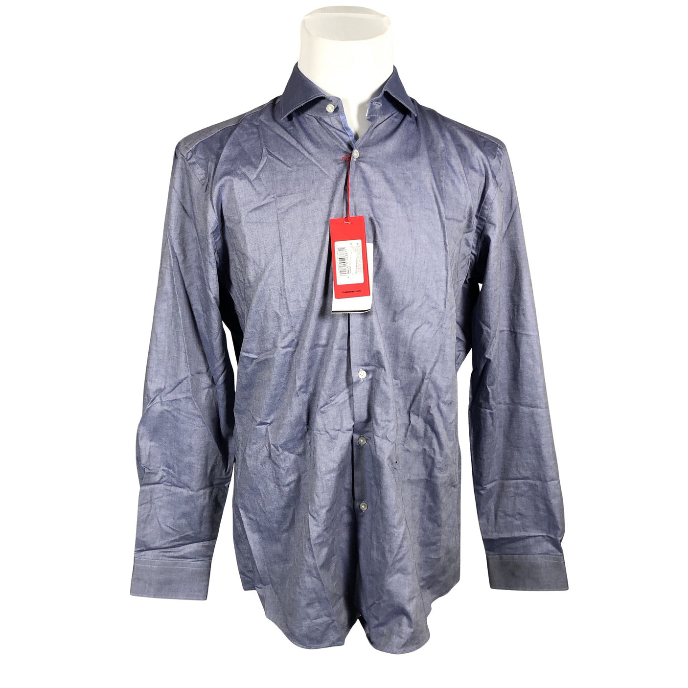 Miesten Hugo Boss - Kauluspaita, koko XL - Sininen (1)