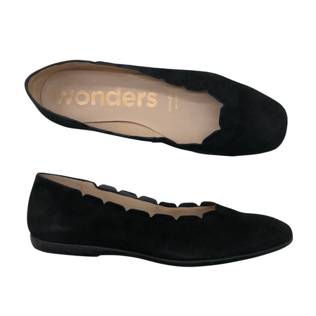 Naisten Wonders - Ballerinat, koko 40 - Musta (2)