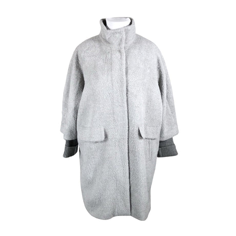 Naisten Comma - Villakangastakki, koko 46 - Harmaa (2)