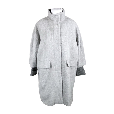 Naisten Comma - Villakangastakki, koko 46 - Harmaa ()