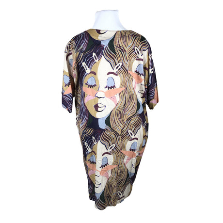 Naisten Vimma - Sifonkimekko, koko One size - Beige (2)