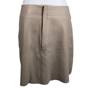 Naisten Marimekko - Nahkahame, koko 40 - Beige (2)