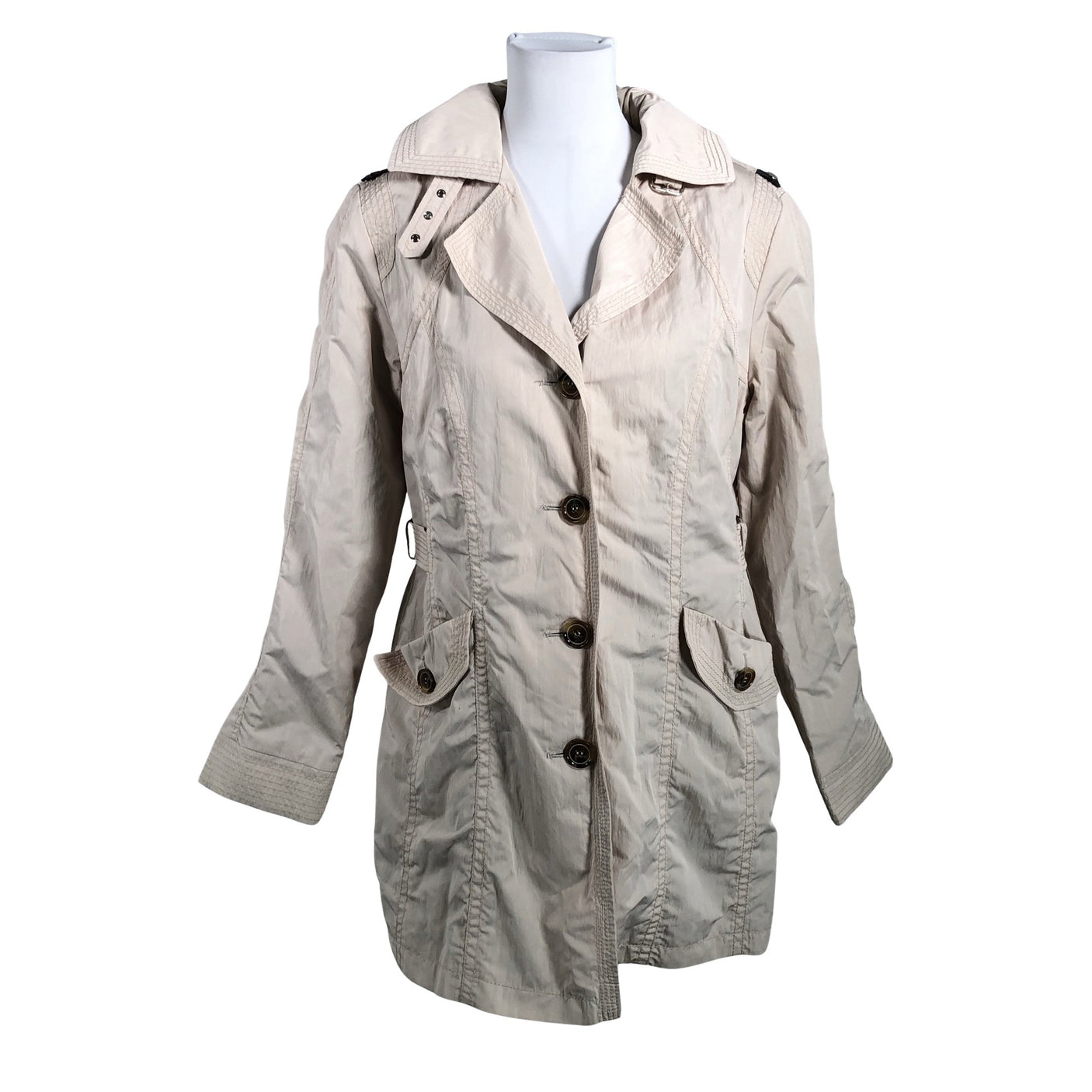 Naisten Gelco - Trenssitakki, koko 40 - Beige (1)