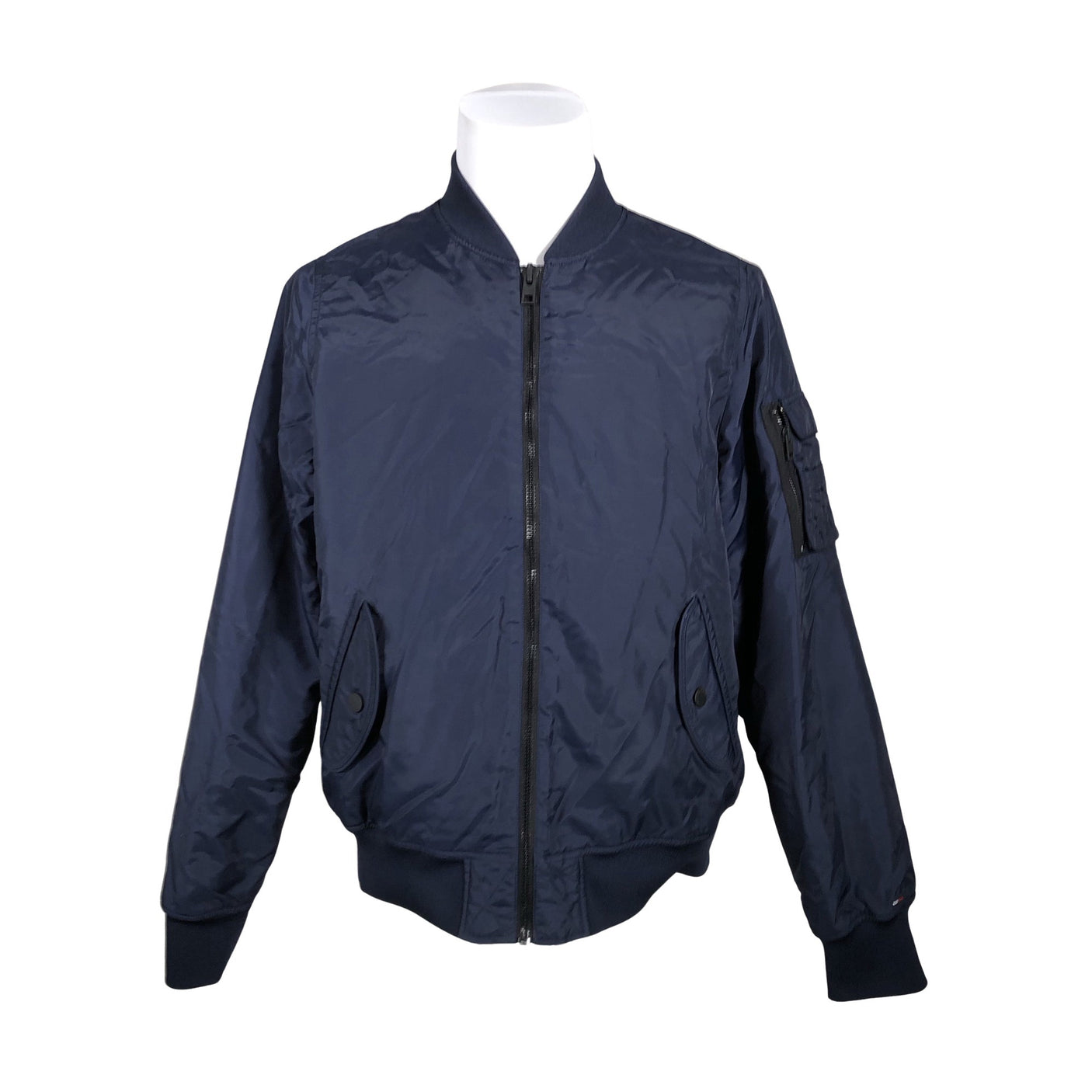 Miesten Tommy Jeans (Tommy Hilfiger) - Kevyttoppatakki, koko L - Sininen (1)