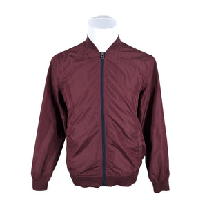 Miesten Jack & Jones - Urheilutakki, koko M - Viininpunainen (2)