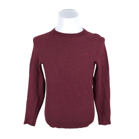 Miesten Gant - Neulepaita, koko M - Viininpunainen (2)