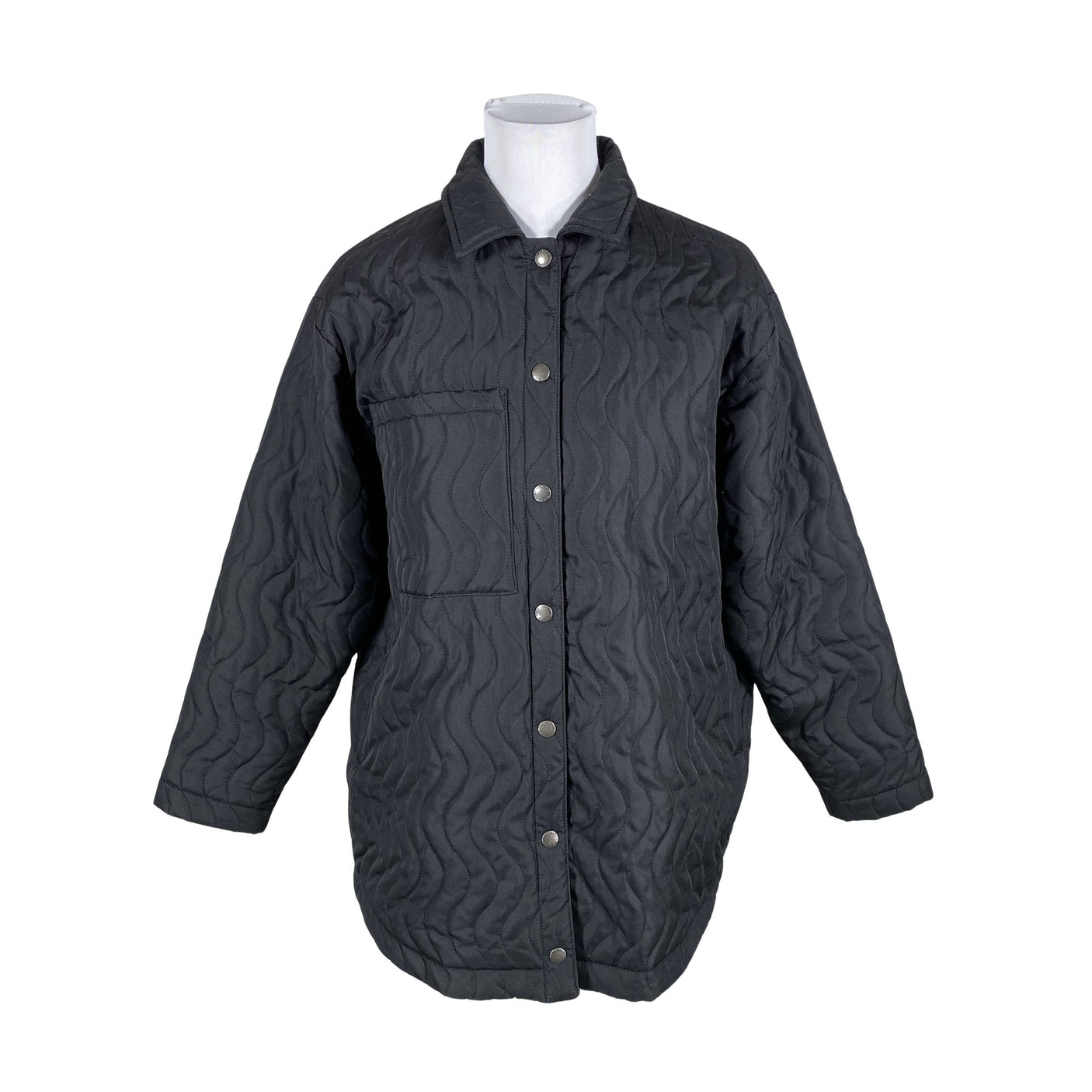 Naisten R-collection - Tikkitakki, koko 38 - Musta (2)