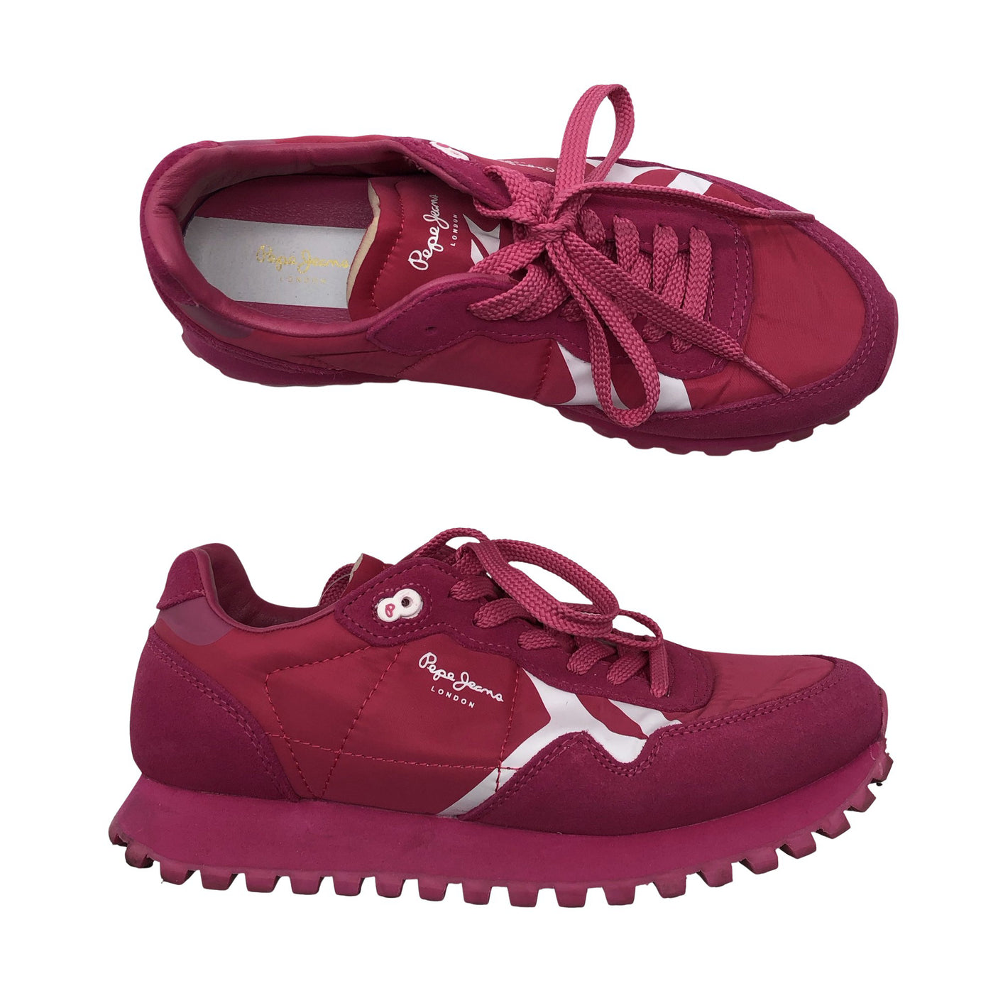 Naisten Pepe Jeans - Tennarit, koko 39 - Pinkki (1)