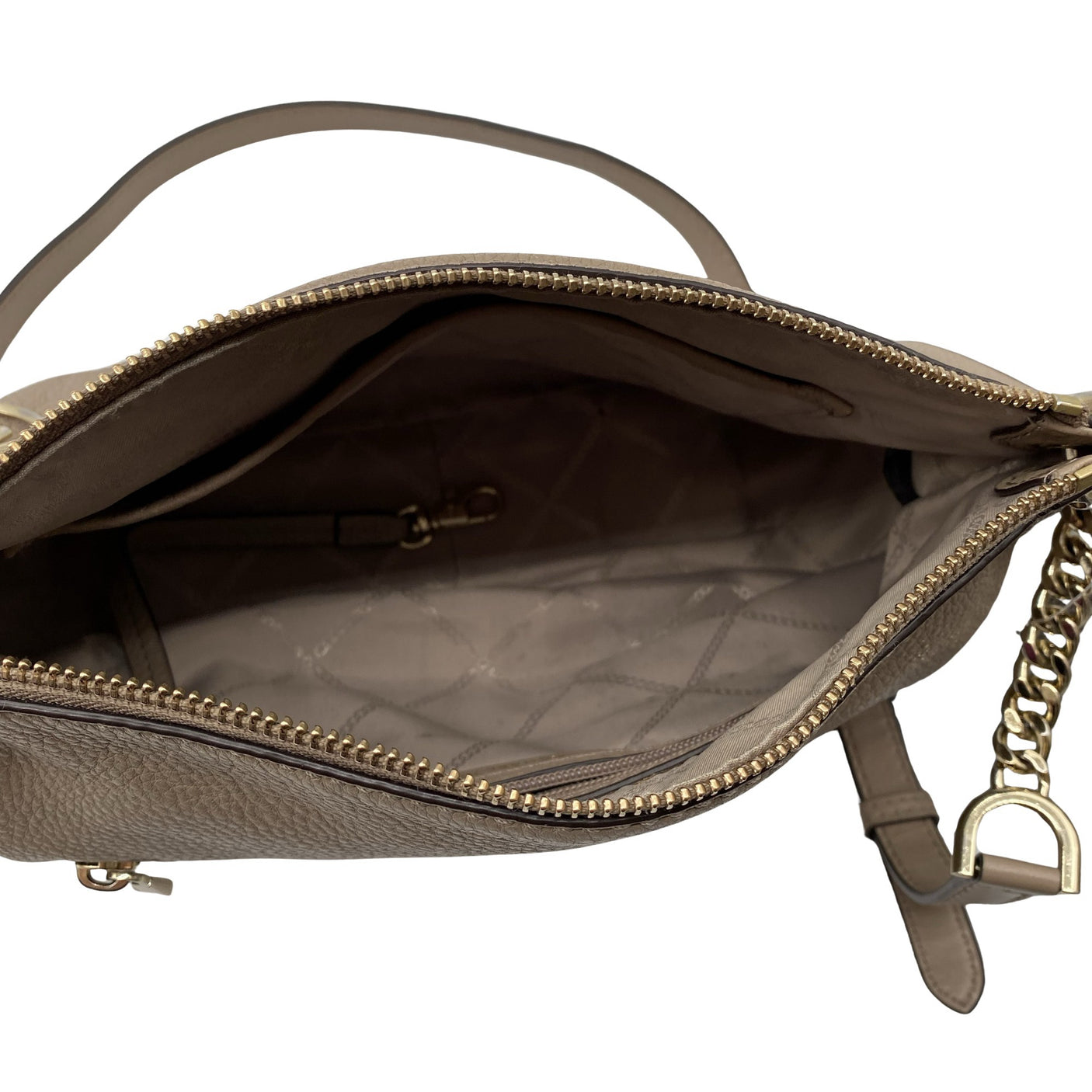 Naisten Michael Kors - Olkalaukku, koko Midi - Beige (3)