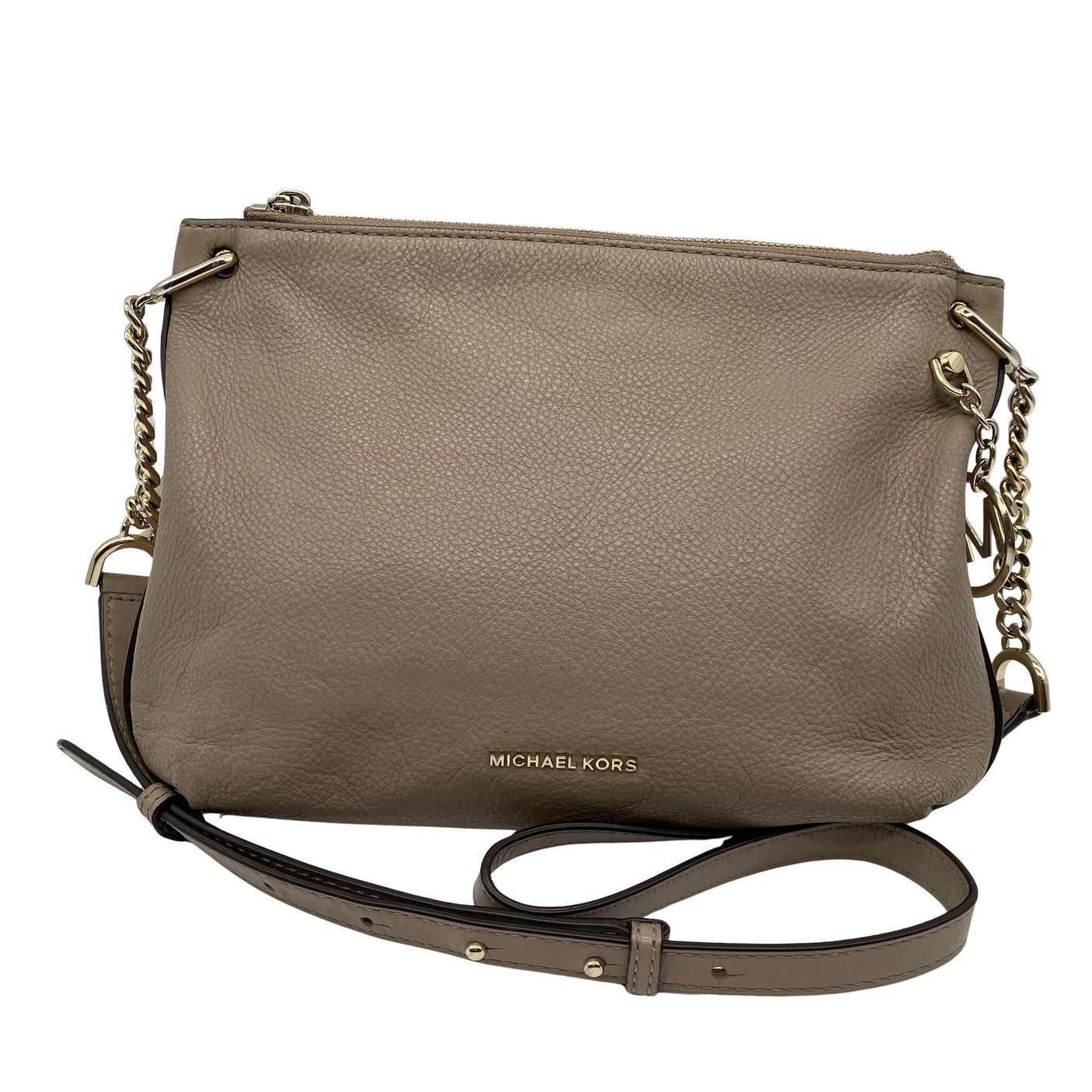 Naisten Michael Kors - Olkalaukku, koko Midi - Beige (1)