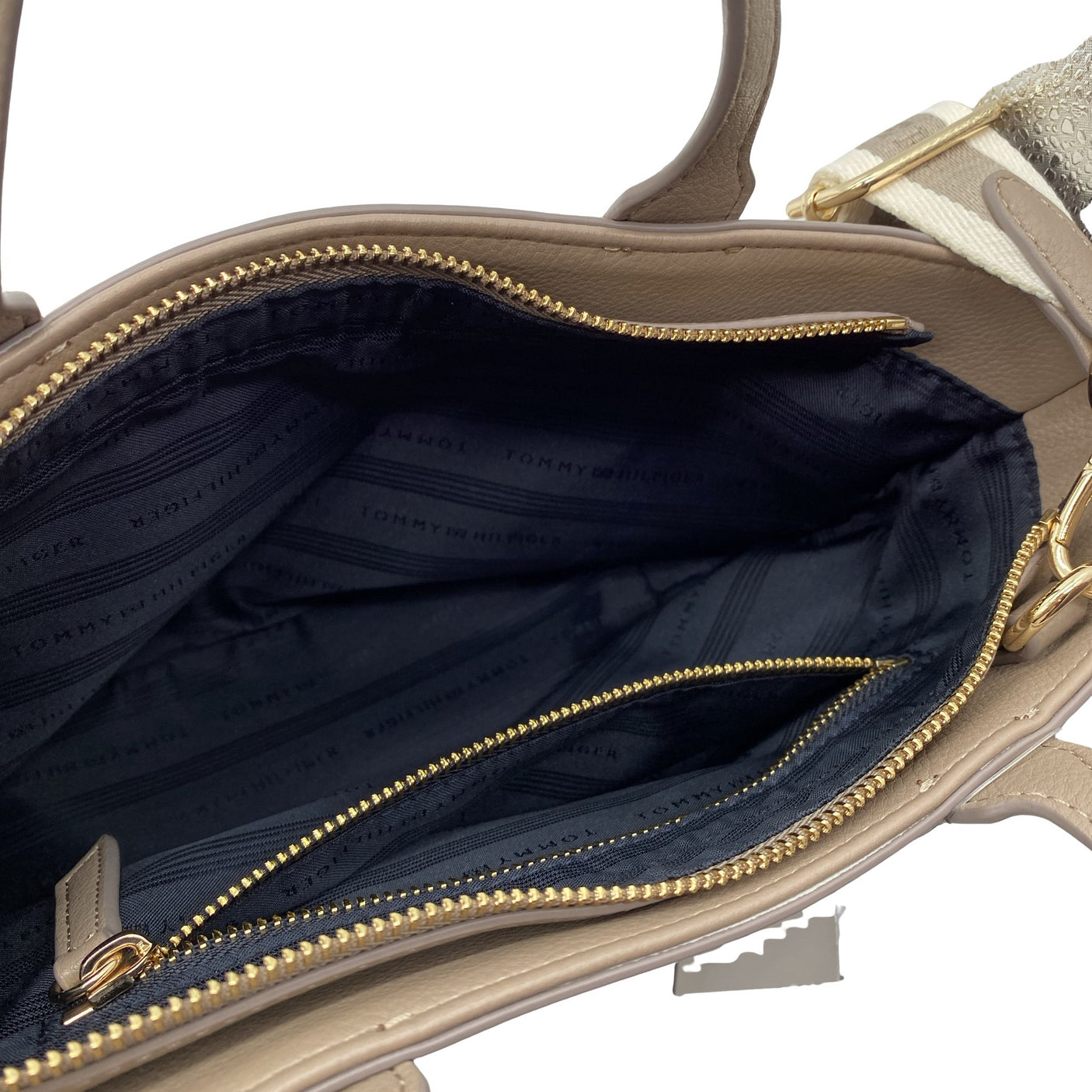 Naisten Tommy Hilfiger - Käsilaukku, koko Midi - Beige (3)