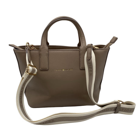 Naisten Tommy Hilfiger - Käsilaukku, koko Midi - Beige ()