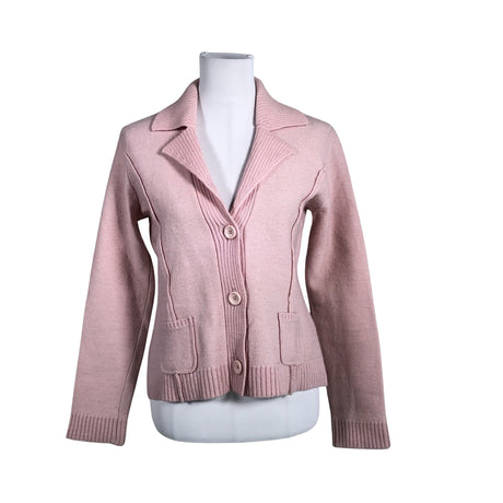 Naisten Ouì - Neuletakki, koko 40 - Vaaleanpunainen ()