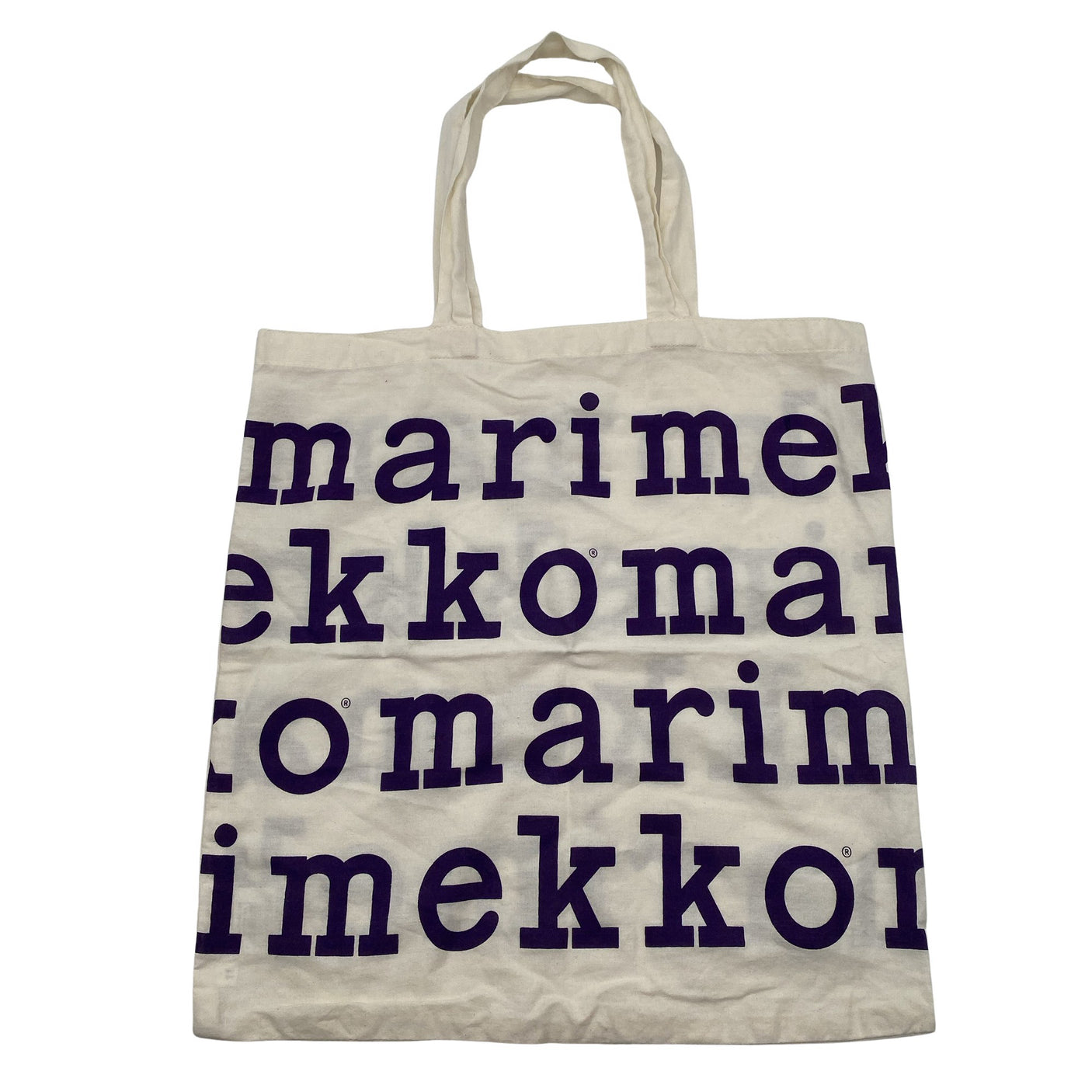 Unisex Marimekko - Ostoskassi, koko Maxi - Luonnonvalkoinen (1)