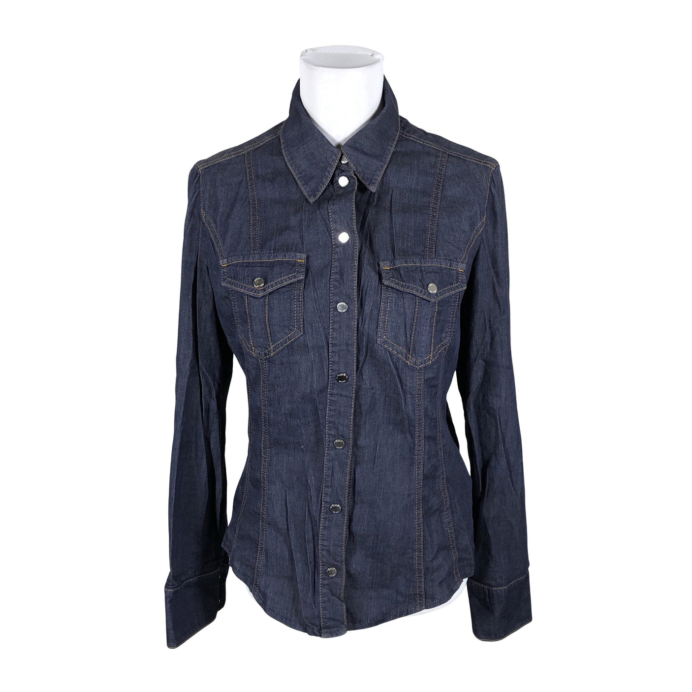 Naisten Karen Millen - Farkkupaita, koko 40 - Sininen (2)