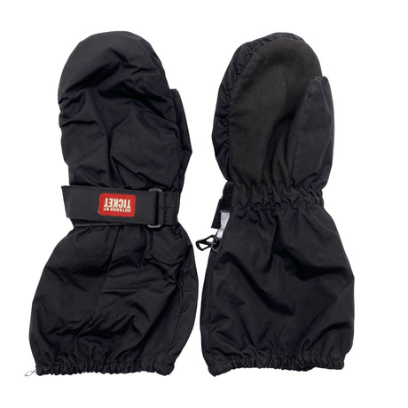 Unisex Ticket to Heaven - Välikausihanskat, koko 5 - 8 vuotta - Musta ()