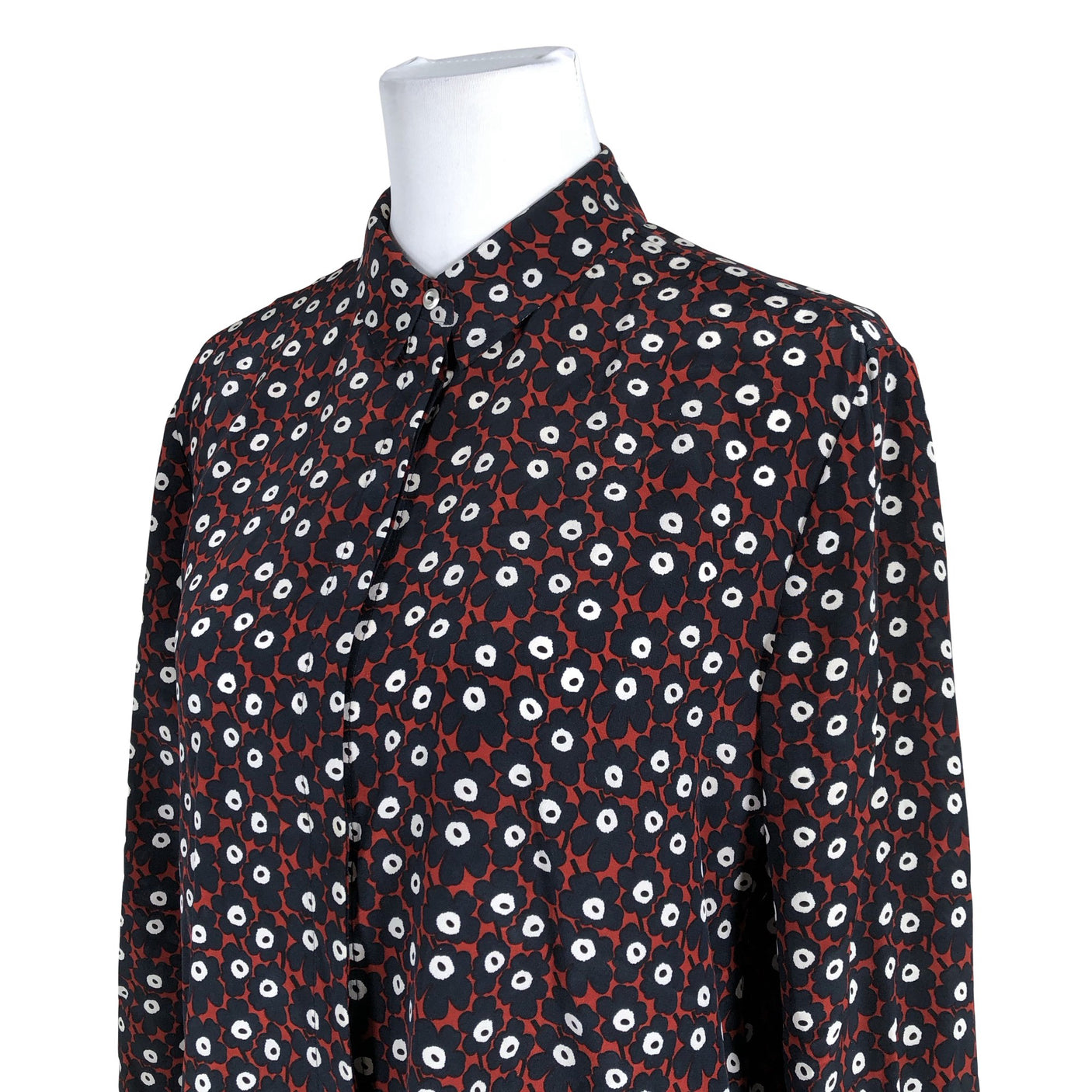 Naisten Marimekko - Pusero, koko 40 - Viininpunainen (2)