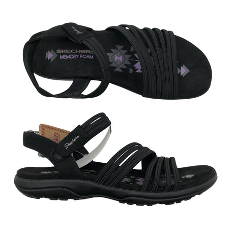 Naisten Skechers - Sandaalit, koko 39 - Musta ()