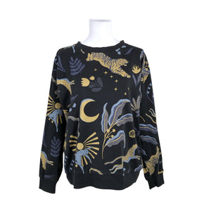 Naisten Uhana Design - Trikoopaita, koko 36 - Musta (1)