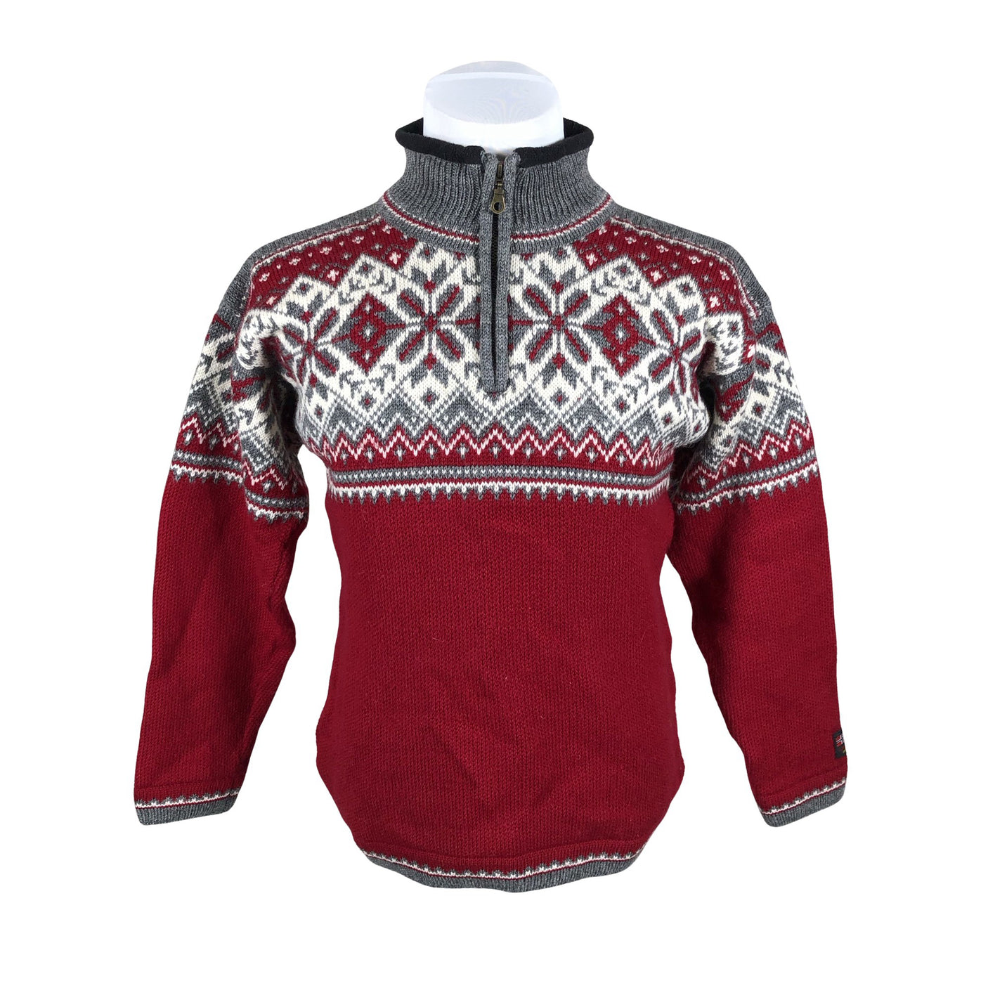 Miesten Gjestal Design - Neulepaita, koko M - Punainen (1)