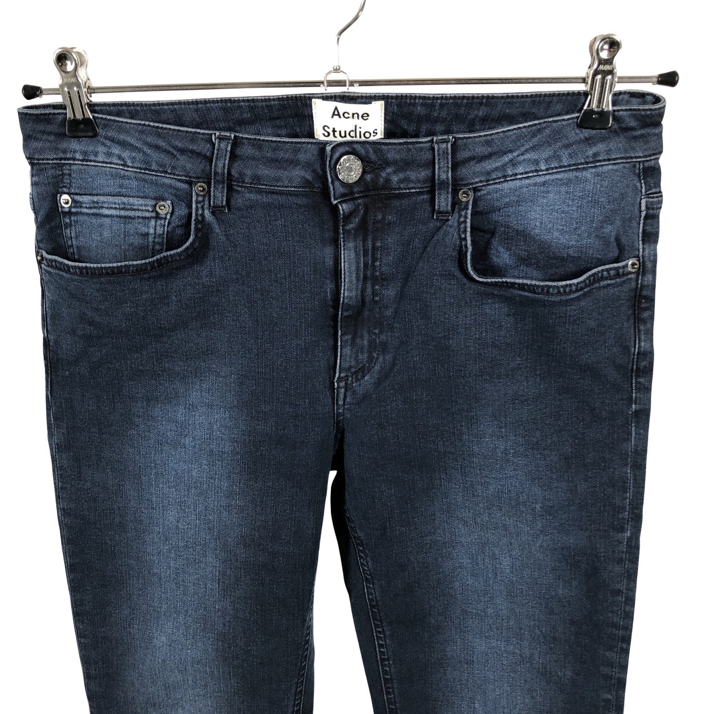 Naisten Acne Studios - Farkut, koko W32 - Sininen (3)