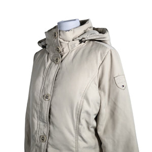 Naisten Tommy Hilfiger - Untuvatakki, koko 40 - Beige (2)