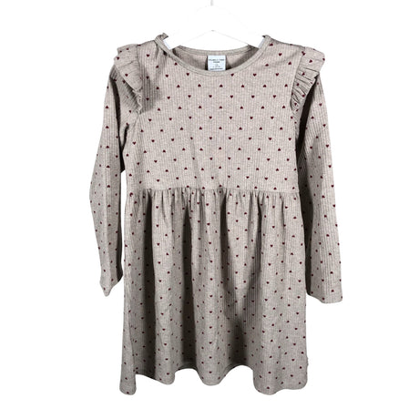 Tyttöjen Polarn O. Pyret - Trikoomekko, koko 110 - 116 - Beige ()