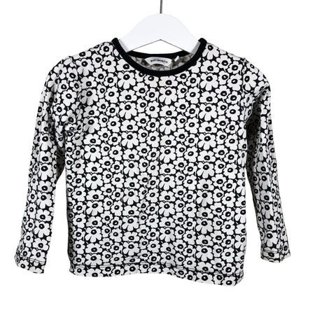 Unisex Marimekko - Trikoopaita, koko 92 - 98 - Musta ()